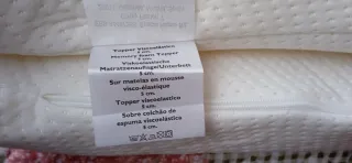 Topper Viscoelástico Classic Blanc 140x190