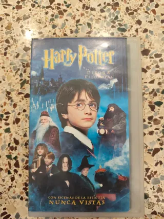 VHS Harry Potter Cámara Secreta y Piedra Filosofal