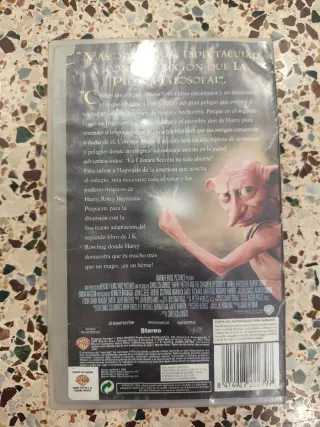 VHS Harry Potter Cámara Secreta y Piedra Filosofal