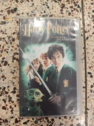 VHS Harry Potter Cámara Secreta y Piedra Filosofal