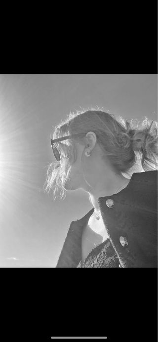 Chaqueta Tweed H&M Estilo Chanel Talla M