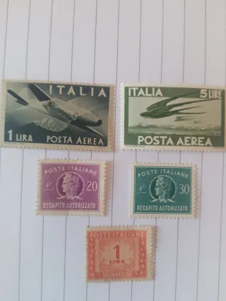 Francobolli Regno d'Italia e Italia