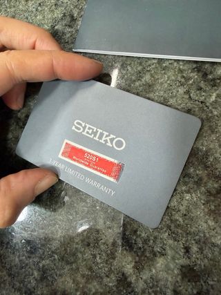 Seiko EDICIÓN LIMITADA GMT Automático Full Set