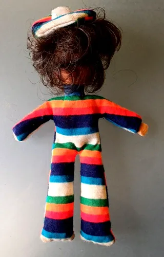 Bambola vintage Fiammiferino Paciocchino 19 cm