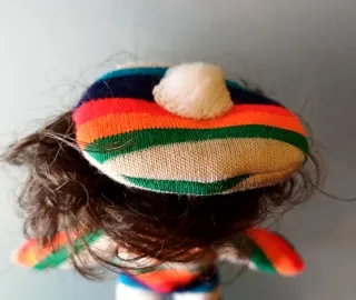 Bambola vintage Fiammiferino Paciocchino 19 cm