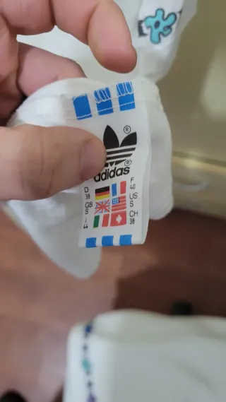 Polo Adidas Steffi Graff anni '90 Tg S