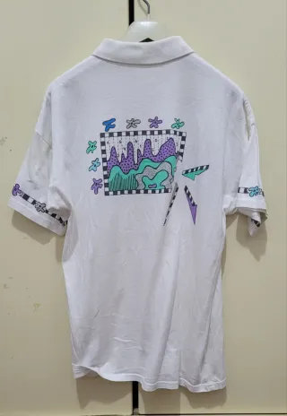 Polo Adidas Steffi Graff anni '90 Tg S