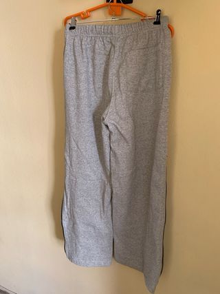 Chándal Zara cremalleras gris nuevo