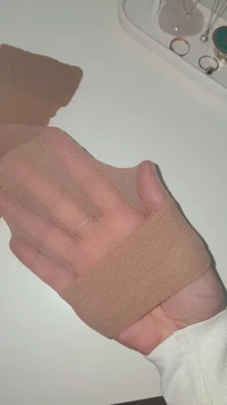 Medias calcetines beige