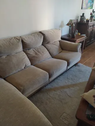 Vendo sofá 3 plazas más cherlongue, buen estado