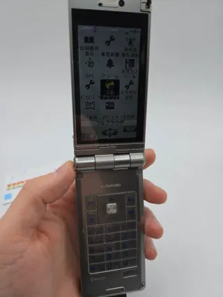 Panasonic Docomo P906i Argento