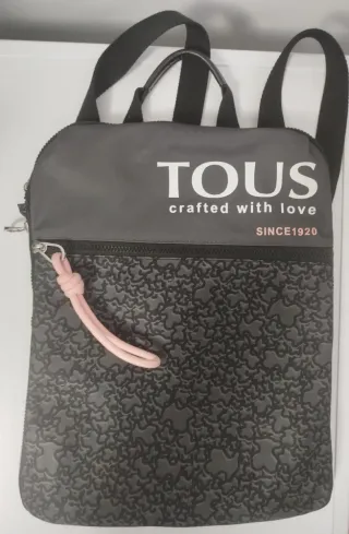 Mochila Tous Gris en perfecto estado