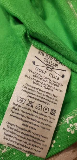 Polo Sir Raymond Taylor verde Talla M