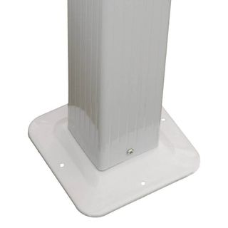 Gazebo 3x4 m Alluminio con Telo Retrattile Bianco