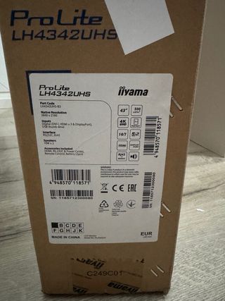 Monitor iiyama Prolite 43"