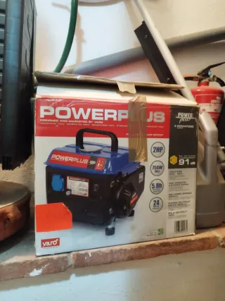 Generador Eléctrico Powerplus 750W