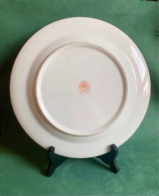 PLATO DE PORCELANA DE CANTON - CHINA