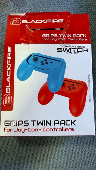 Mandos para Joy-Con Nintendo Switch (Azul y Rojo)