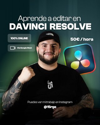 Clases Individuales : Davinci Resolve