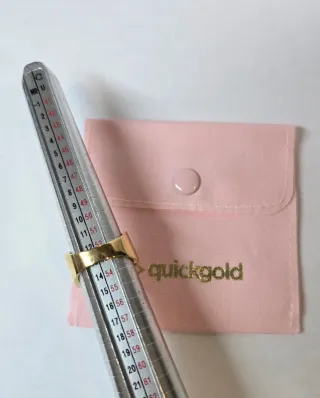 Anillo Oro 18k Circonitas QUICKGOLD 5.98gr