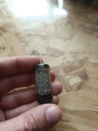 Válvula Radio Marconi 6BE6 Antigua