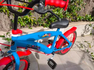 Bicicleta Spiderman 4-6 años