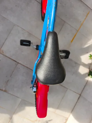Bicicleta Spiderman 4-6 años