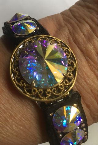 Bracciale con Cristalli  Swarovski  e Strass/