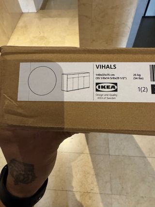 Aparador VIHALS IKEA Blanco