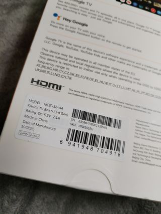 Xiaomi TV Box S 4K Ultra-HD