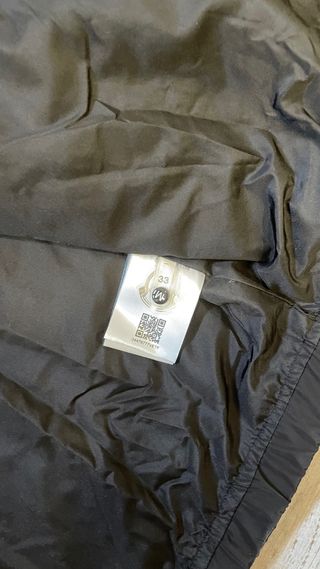 Chaqueta Moncler Negra Talla M