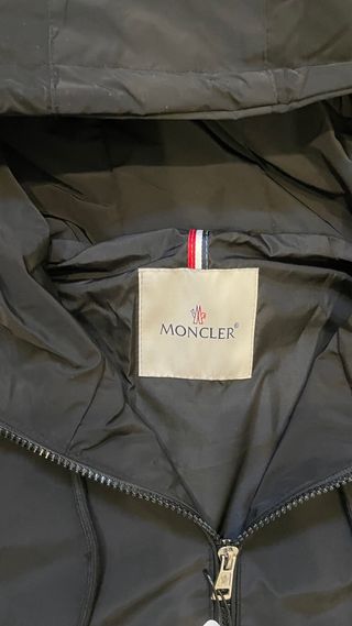 Chaqueta Moncler Negra Talla M