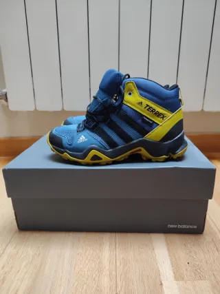 Botas Montaña Adidas Terrex Climaproof Azul/Amaril