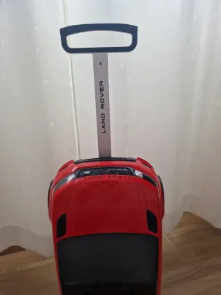 Maleta Coche Range Rover Roja Negra