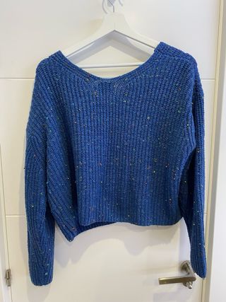 Jersey Princess Polly azul multicolor S