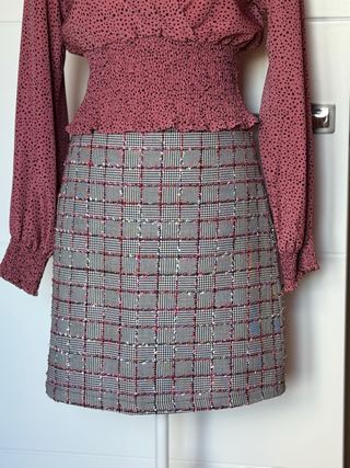 Minifalda Majolica Cuadros