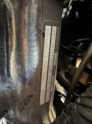 KTM 625 Duke Negra y Naranja