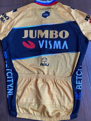 Maillot Ciclismo Jumbo Visma Amarillo