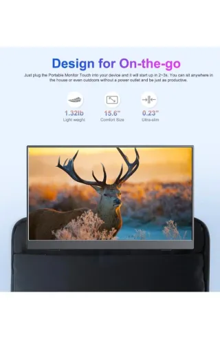 Monitor Portátil 15.6 FHD 1080p