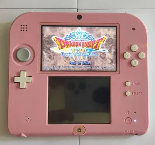 Nintendo 2DS Rosa y Blanca + 3 juegos fisicos