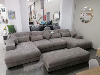 Mega Sofa Cama Chaise Longue Rinconera Kim 365cm