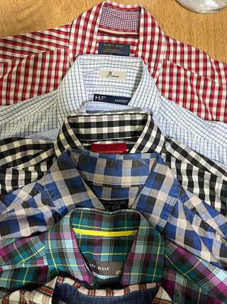 Lote 5 Camisas Caballero Talla S