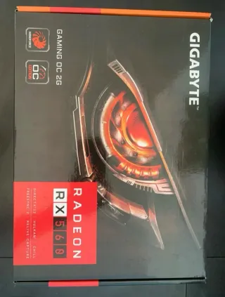 Gigabyte RX 560 2GB OC Tarjeta Gráfica