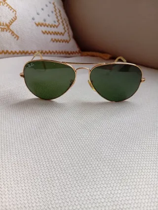 Gafas de sol Ray-Ban Aviator verdes IMPECABLES