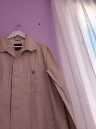 Cazadora Zara Beige Talla XL