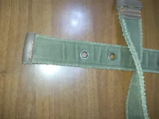 Cintura uomo tessuto militare tg 110/120