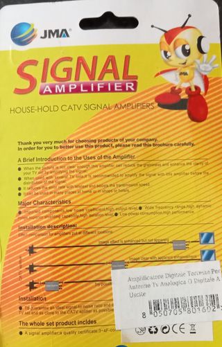 Amplificador de Señal CATV JMA