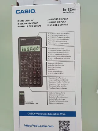 Calculadora Casio fx-82 MS 2nd Edition