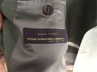 Traje de hombre verde oliva Talla XL