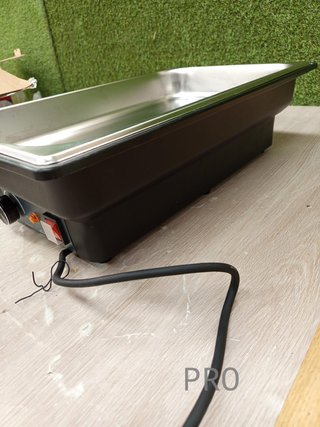Chafing dish eléctrico de Lacor.
